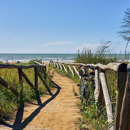 Beachfront Cozy Flat 1-bedroom With Balcony Бибионе
